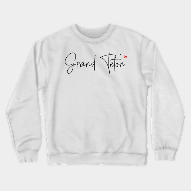 Grand Teton Crewneck Sweatshirt by MBNEWS